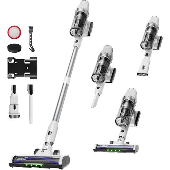 ElecKeys Cordless Vacuum Cleaner with LED Display