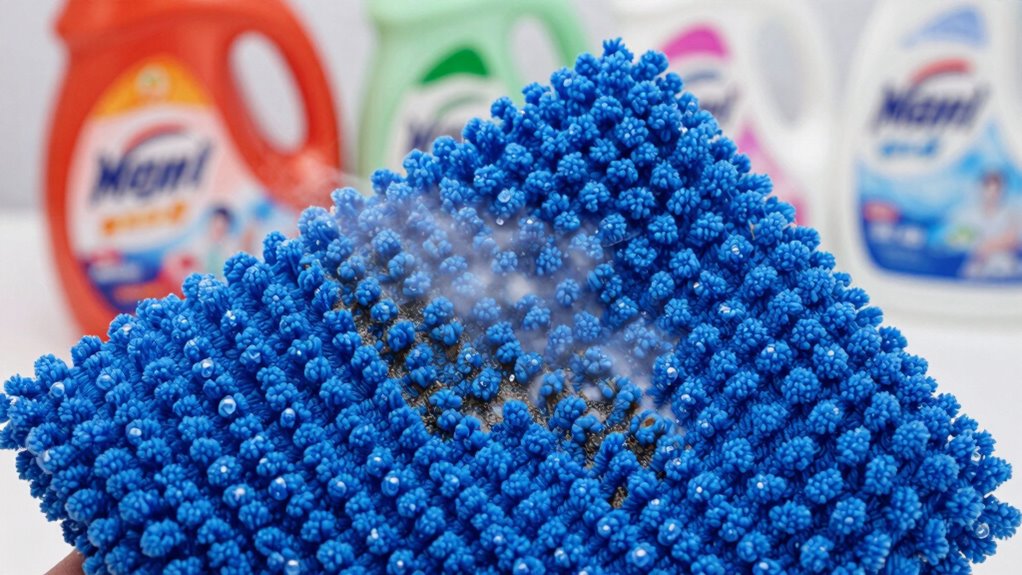 damaging washing microfiber pads