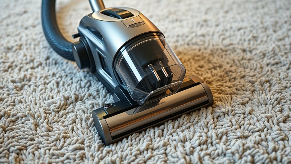 deep cleaning and maneuverability