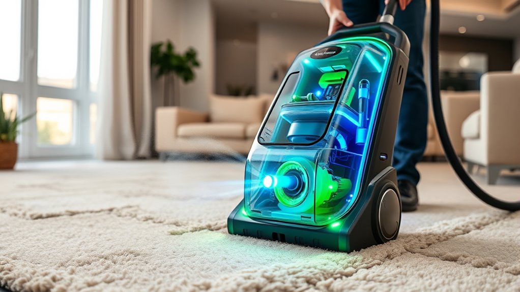 deep cleaning power versatility