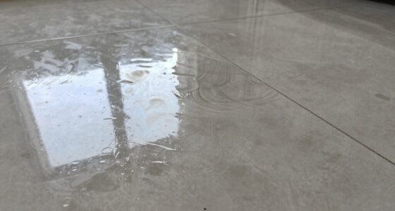 dirty looking floor streaks