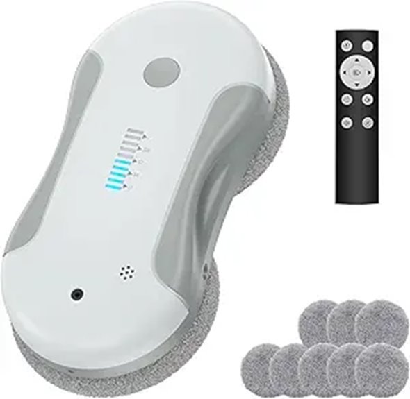 Window Cleaning Robot with Dual Water Spray