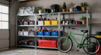 dust proof garage shelves