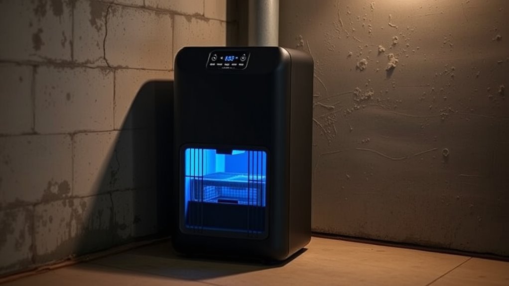 effective basement air purification