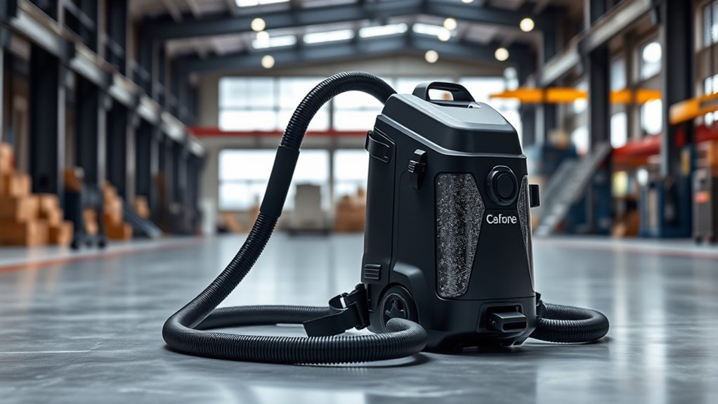 effective dust filtration and comfort