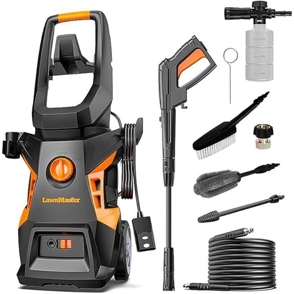 LawnMaster Electric Pressure Washer 13A 2300 PSI