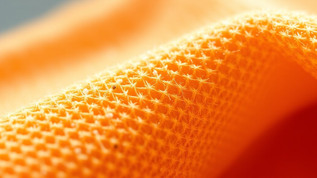 electrostatic flexible densely packed fibers