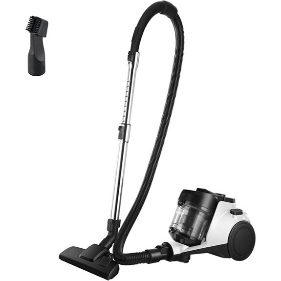 Eureka Bagless Canister Vacuum Cleaner (NEN121WH)