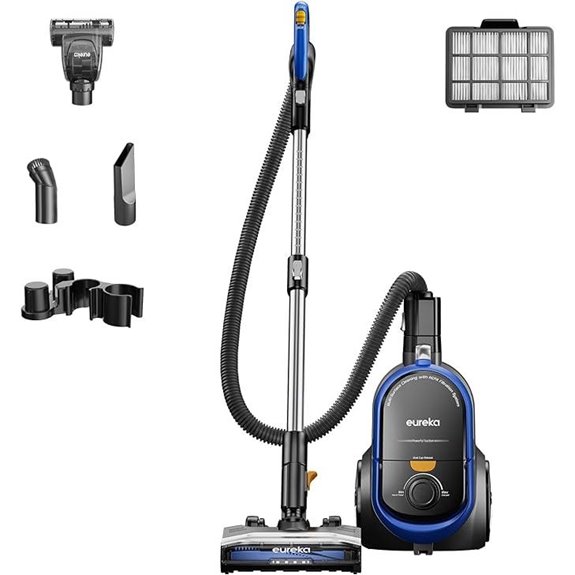 Eureka Bagless Canister Vacuum with HEPA Filter