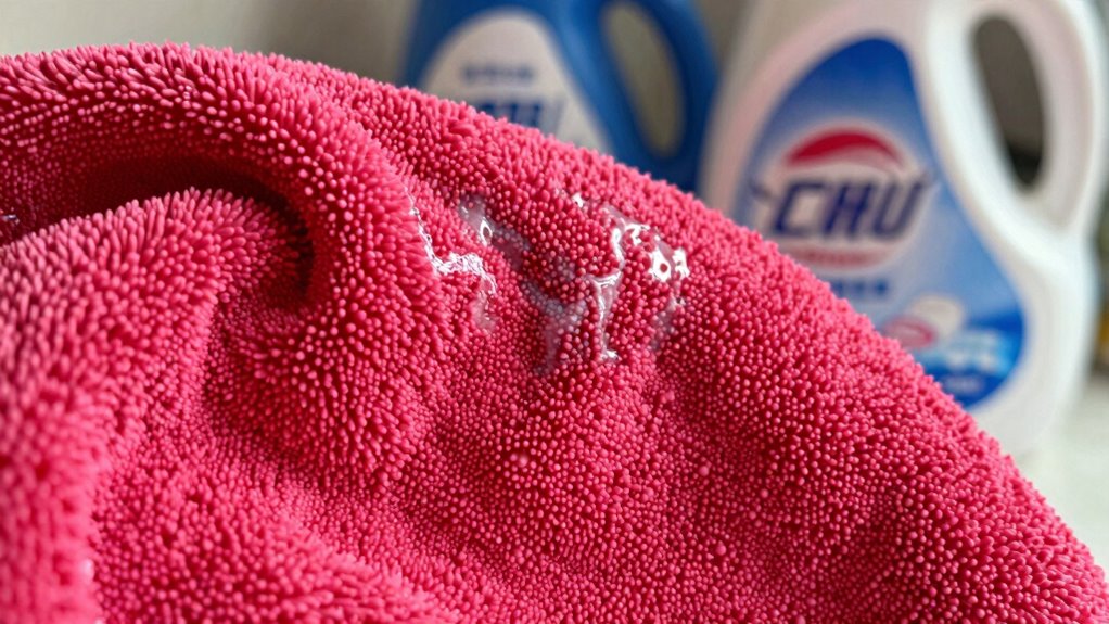 fabric softener damages microfiber