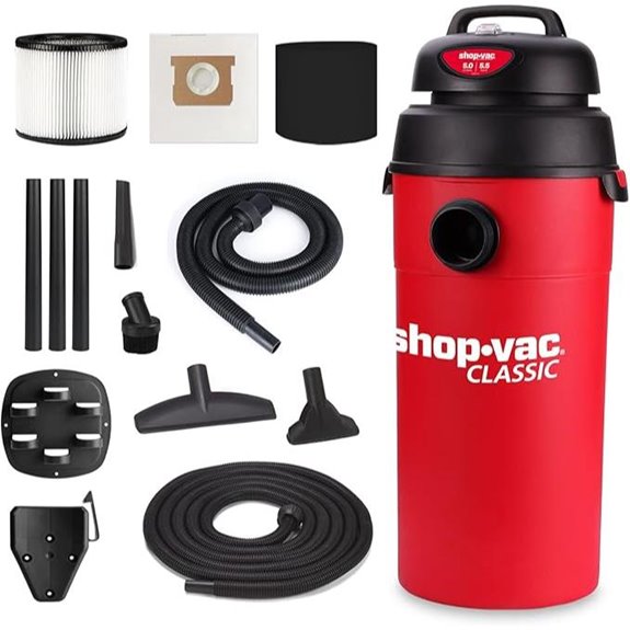 Shop-Vac 5 Gallon Wet/Dry Vacuum with Attachments