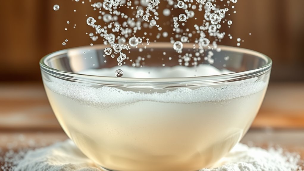 fizz dislodges dirt residues