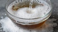 fizzy vinegar baking reaction