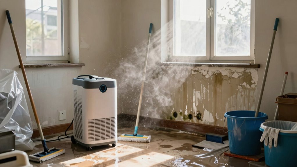 flood drying and mold prevention