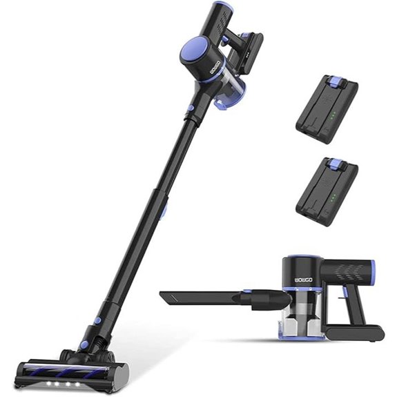 4-in-1 Cordless Vacuum Cleaner with 40-Minute Runtime