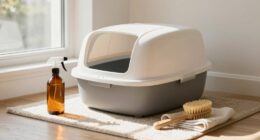 gentle litter box sanitizing