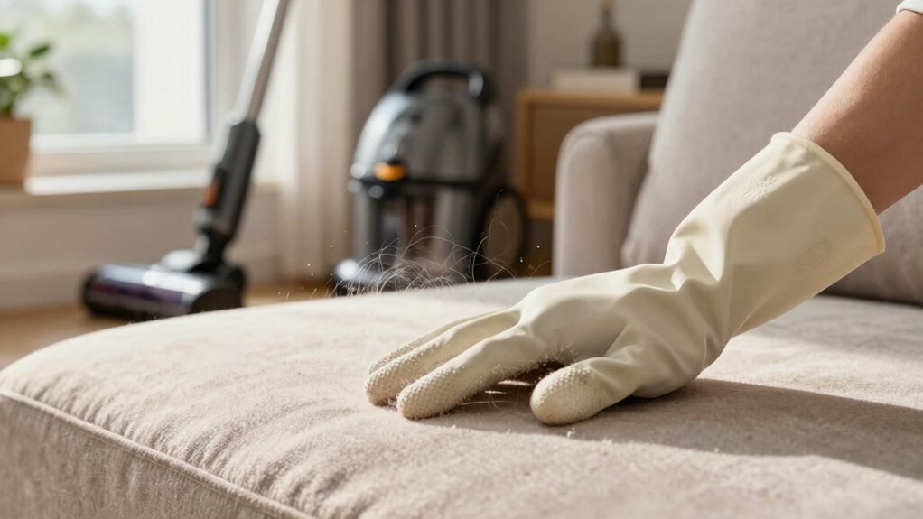 gentle pet hair removal