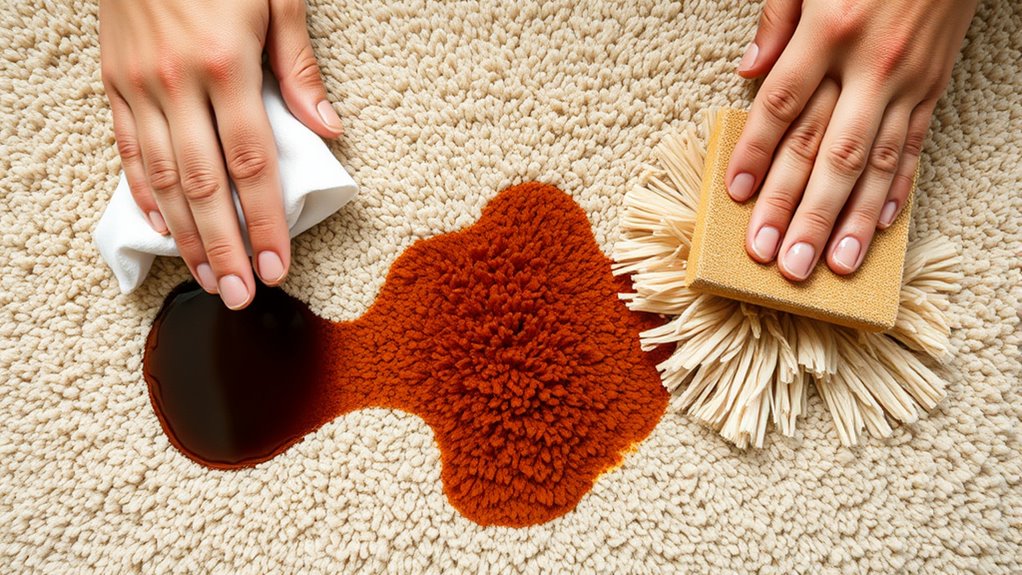 gentle stain removal techniques