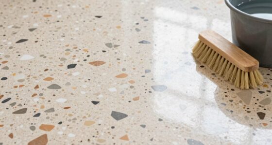 gentle terrazzo cleaning method