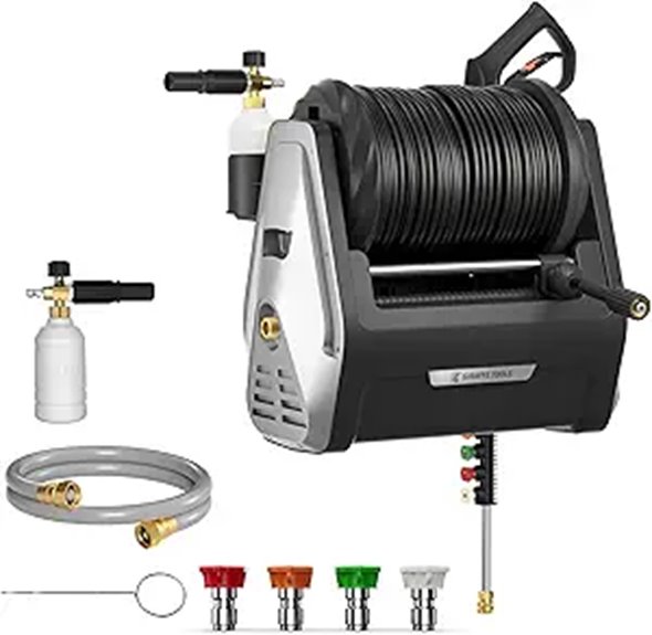 Giraffe G30 Wall Pressure Washer with 1800W Motor