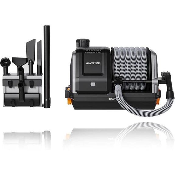 Giraffe Grandstorm Retractable Wall-Mount Vacuum Cleaner