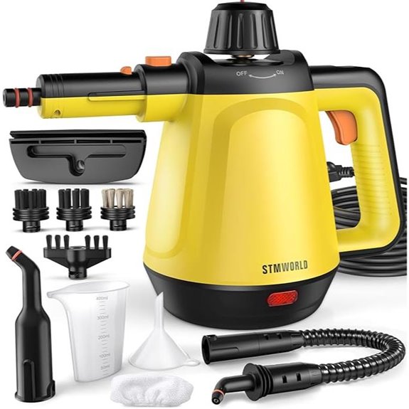 Deep Cleaning Handheld Steam Cleaner with 10 Tools