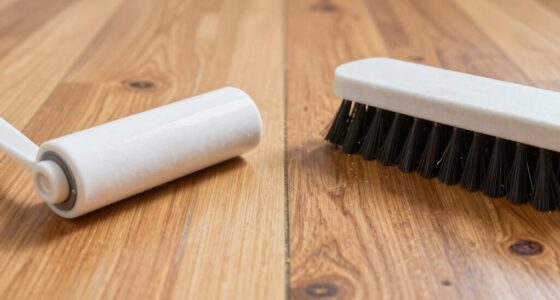 hardwood cleaning brush choice
