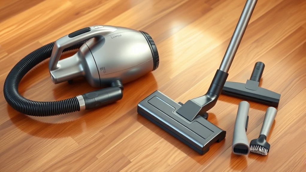 hardwood floor vacuum features