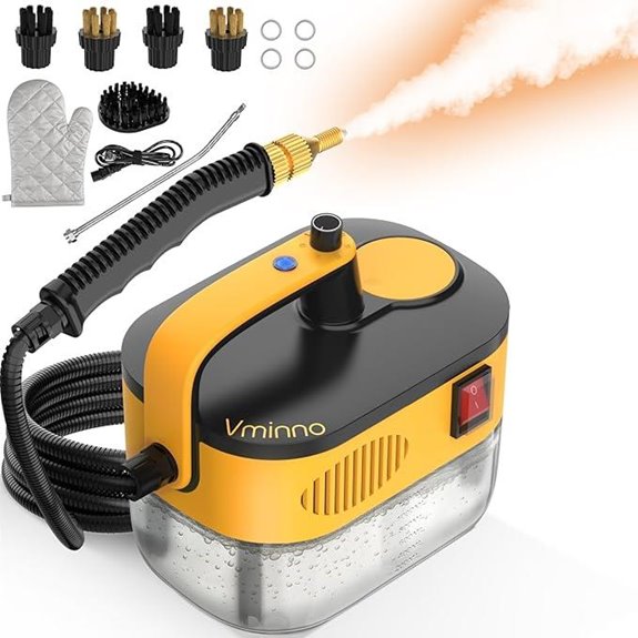 Heavy Duty Steam Cleaner with 11 Accessories