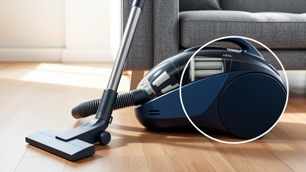 hepa filtration suction strength