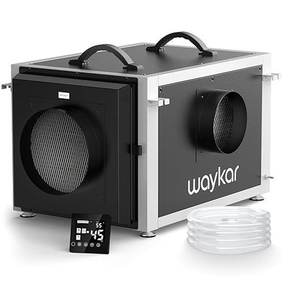 Waykar 158 Pints Dehumidifier with Remote & Pump