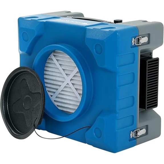 MOUNTO 550 CFM HEPA Air Scrubber for Restoration