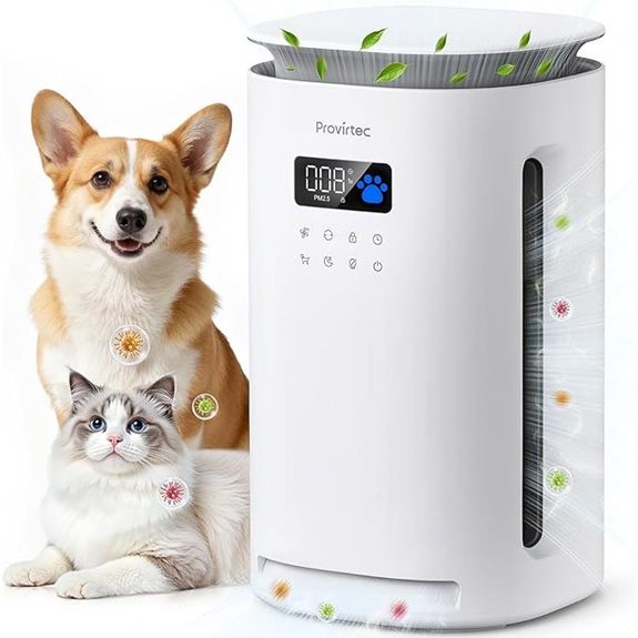 Pro-Level Home Air Purifier with HEPA and Auto Mode