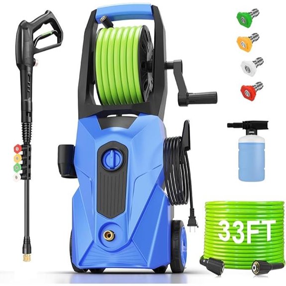 Pressure Washer 5000PSI with Nozzles and Foam Cannon