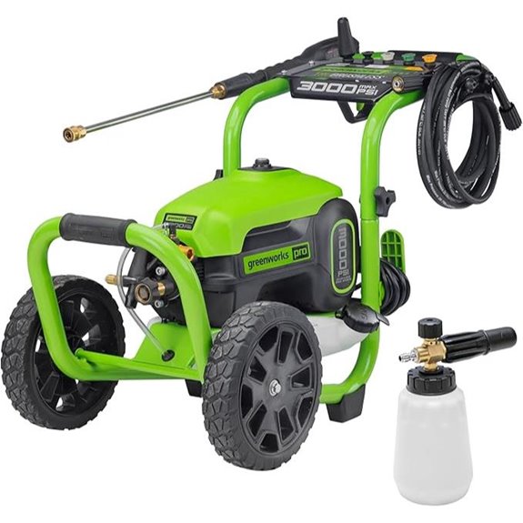 Greenworks 3000 PSI Pressure Washer with Foam Cannon