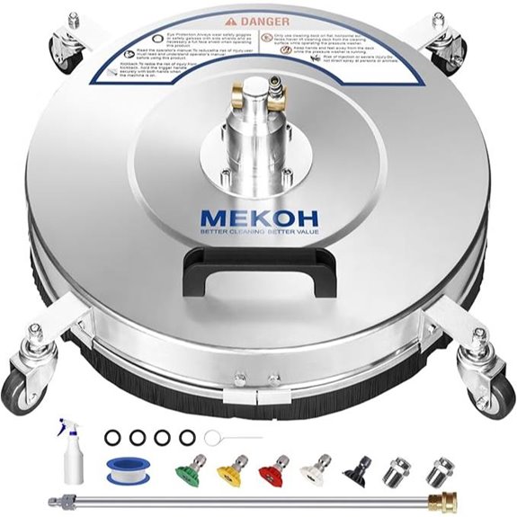 MEKOH 18 Pressure Washer Surface Cleaner (4500 PSI)