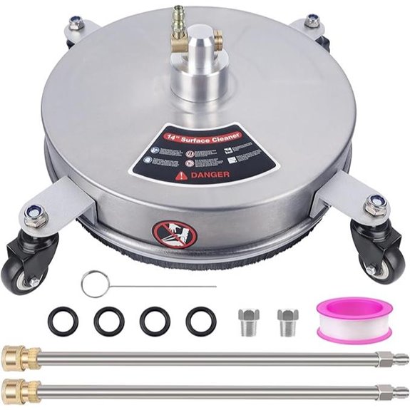 Biswing 14 Pressure Washer Surface Cleaner (4000 PSI)