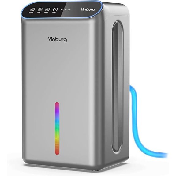 Dehumidifier for Home with 85oz Tank and Night Light