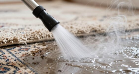 hot water flush clears clog