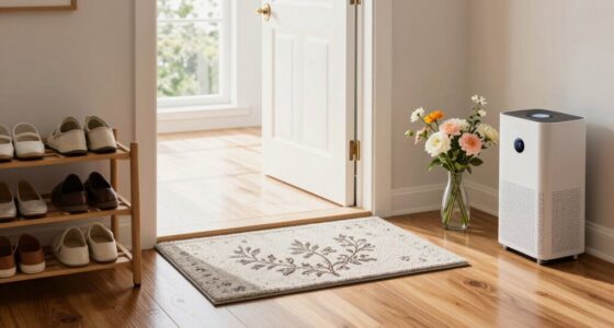 indoor pollen tracking prevention