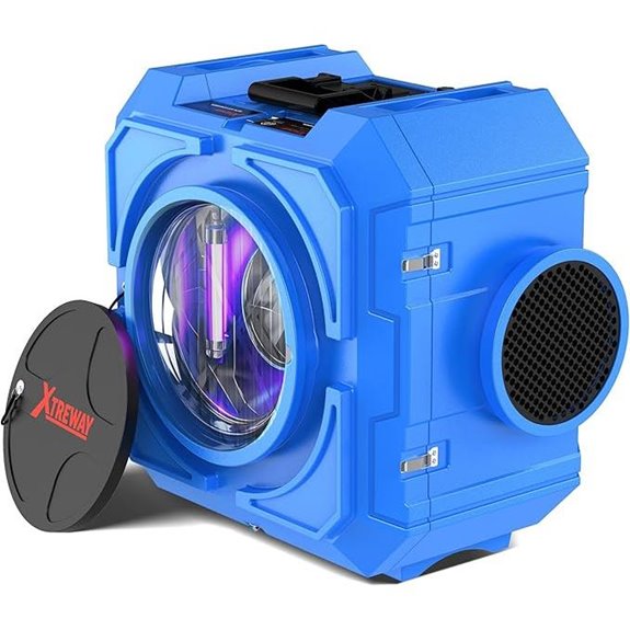 Hepa Air Scrubber 800CFM Industrial Air Purifier