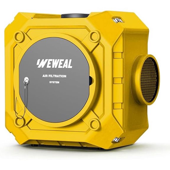 Commercial Air Scrubber with HEPA and Carbon Filters