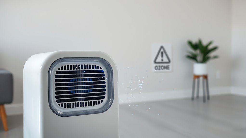 ionizing purifiers produce ozone