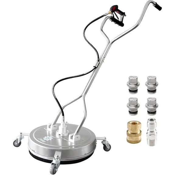 janz 20 Pressure Washer Surface Cleaner with Nozzles