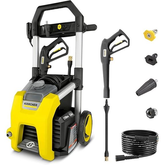 Kärcher K1700 Pressure Washer with Nozzles and Detergent