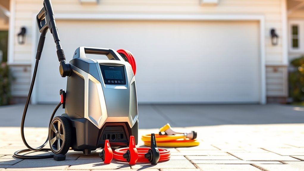 key factors for pressure washers