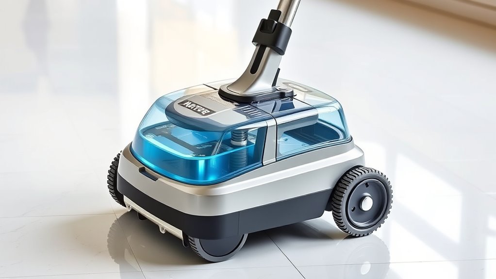 key wet dry cleaner features