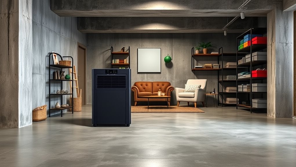 large basement dehumidifier considerations