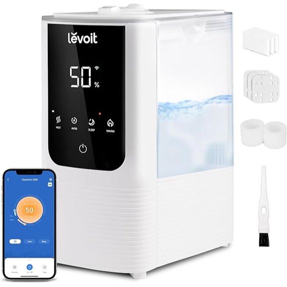 LEVOIT 4.5L Humidifier for Bedroom and Home