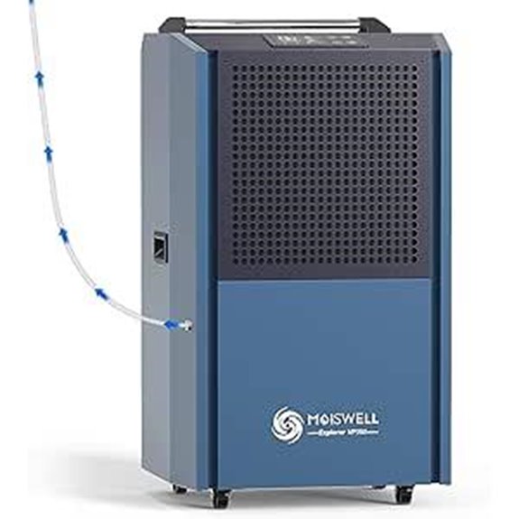 250-Pint Commercial Dehumidifier with Pump